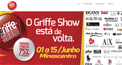 Desktop Screenshot of griffeshow.com.br